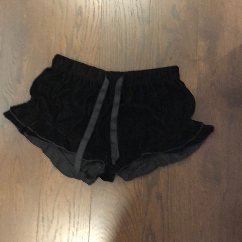 victoria secret velvet shorts